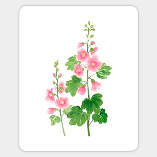 August 18th birthday flower Sticker